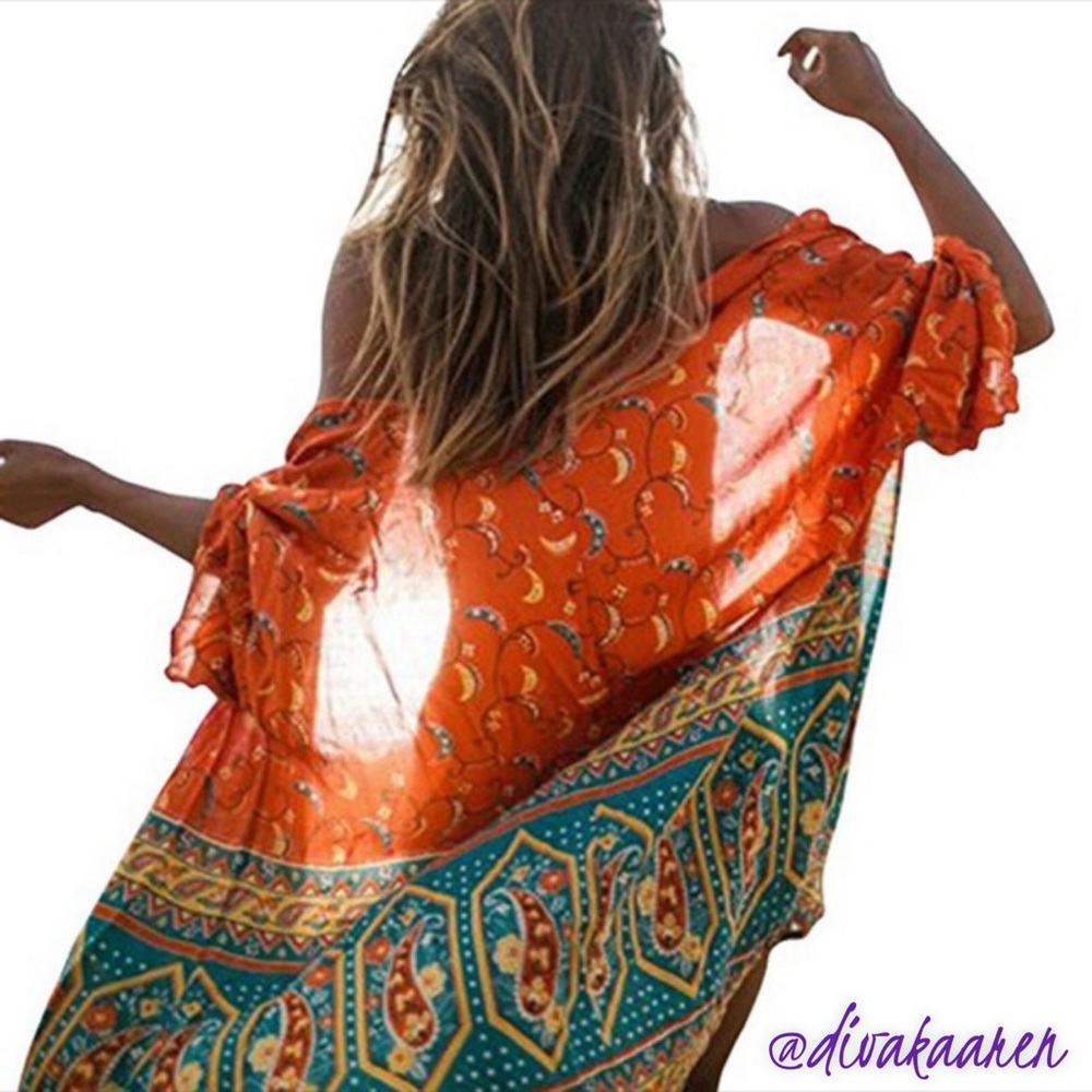 Stunning Duster/Bohemian/Festival/Coverup - Picture 2 of 7